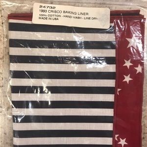 Longaberger 1993 Crisco Baking Liner
